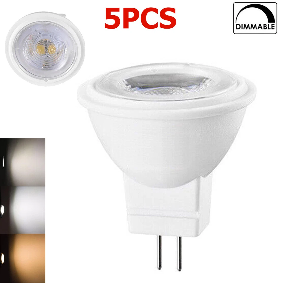 5X MR11 COB LED Downlight 3W Dimmable 220V Cool Warm Neutral White Spotlight - Image 1 of 1