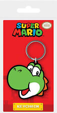 Nintendo - Super Mario - Yoshi - Gummi Schlüsselanhänger Keyring - ca. 4,5x6 cm