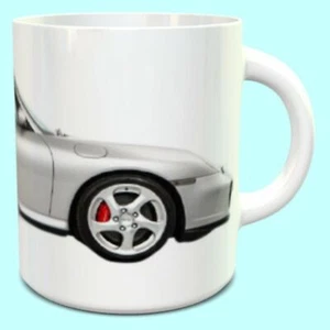 Porsche 911 996 Turbo Becher Silber - Bild 1 von 1
