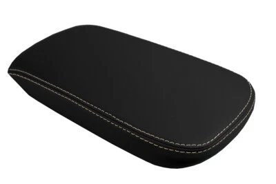 Se adapta a Chrysler 200 2011-2014 PVC Cuero Consola Tapa Pull Over Cubierta Puntada Beige Foto 1 de 4