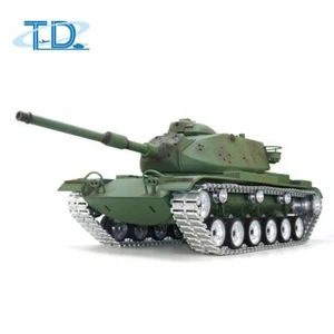TD M60A3 USA 1/16 RC Panzer Fernsteuerung Kampfpanzer Metall Radspur Ritzel - Picture 1 of 11