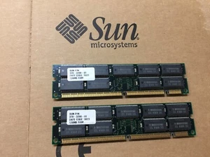 SUN X7032A , 2x 370-3200 , 2x128MB Memory DIMM, Ultra 5 & 10 = Test-PASS - Picture 1 of 3
