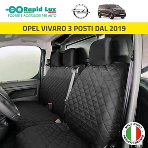 Kit coprisedili su misura per OPEL VIVARO 3 posti dal 2019 - Foto 1 di 10