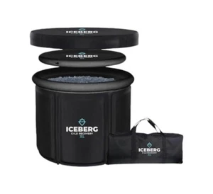 Ice Bath XL 450L Tub Cold Water Recovery Large Plunge Pool + LID + Cover + Pump - Picture 1 of 10