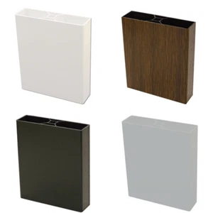 Profilo a doghe in plastica standard 0,65 m | recinzione in PVC, protezione visiva, recinzione da giardino, - Foto 1 di 5