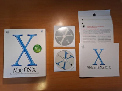 Apple Mac OS X 10.1 Puma Retail Big Box *RARE!* M8545N/A (NL / Dutch) - Bild 1 von 4