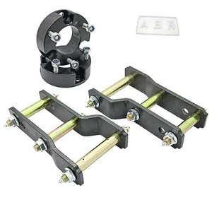 Front 3" Rear 2" Lift Kit Spacer Shackle For Ford Ranger T6 XL XLT 4WD 2018-2022 - Picture 1 of 7