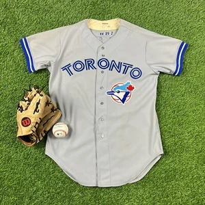 1989 Frank Wills Toronto Blue Jays Wilson Authentic Game Worn MLB Jersey Size 44 - Picture 1 of 15
