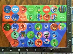 PJ MASKS BY FROG CAJA/ENT UNA LIMA DEL REINO UNIDO, DOS HOJAS PEQUEÑAS CON 36 PEGATINAS #HEROE6 - Imagen 1 de 2