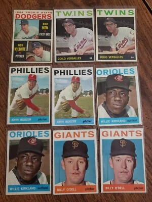 1964 TOPPS BASEBALL YOU PICK #14 - #199 ****FREESHIPPING**** - Image 1 of 4