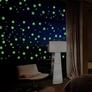 Christmas Party Supplies Christmas Window Decoration Luminous Stickers - Picture 1 of 12