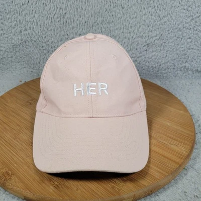 Burberry Beauty HER Pink Baseball Cap Adjustable Hat Women's Dusty Pink - Image 1 of 4