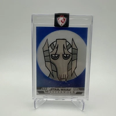 2024 Topps Star Wars Masterwork General Grievous Sketch Card 1/1 by Eric Medina - Image 1 of 4