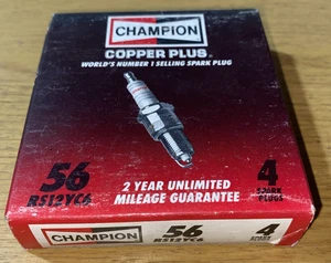 Champion RS12YC6 Copper Plus Spark Plugs 4 Pack - NEW OLD STOCK USA - Picture 1 of 5