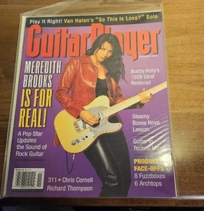 November 1999  issue of Guitar Player Magazine Meredith Brooks - Picture 1 of 1