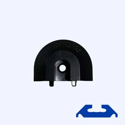 End Cap for Surface Angled Series L-Track | QC06059 - Image 1 of 4