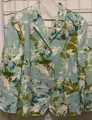 Chaqueta Blazer Louis Feraud Vintage Talla 12. Máxima calidad; pieza llamativa retro Foto 1 de 4