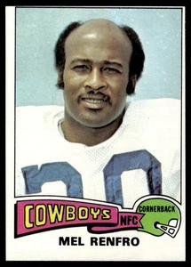 1975 Topps Nm Mel Renfro Dallas Cowboys #428 - Picture 1 of 2