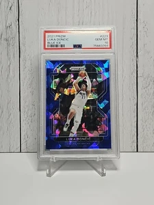 2021-22 Prizm Luka Doncic Blue Ice /125 Psa 10 - Bild 1 von 2