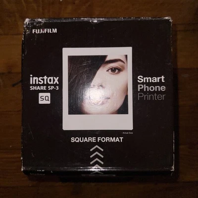 Fujifilm - instax SHARE SP-3 Portable Photo Printer - black - Image 1 of 3