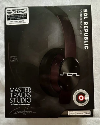Sol Republic Master Tracks XC Studio afinado por Calvin Harris edición limitada LE Foto 1 de 4