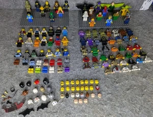 Huge LEGO Minifigure Lot – 60+ Figs & Parts Marvel DC Star Wars City Mixed Bulk - Picture 1 of 8