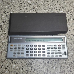 Vintage SHARP EL-5100S Scientific Calculator With Original Hard Cover WORKING!!! - Picture 1 of 10