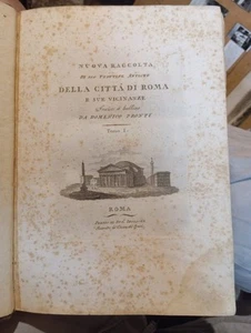 nuova raccolta di 100 vedutine antiche della citta di roma  vol1&vol2 - Picture 1 of 11