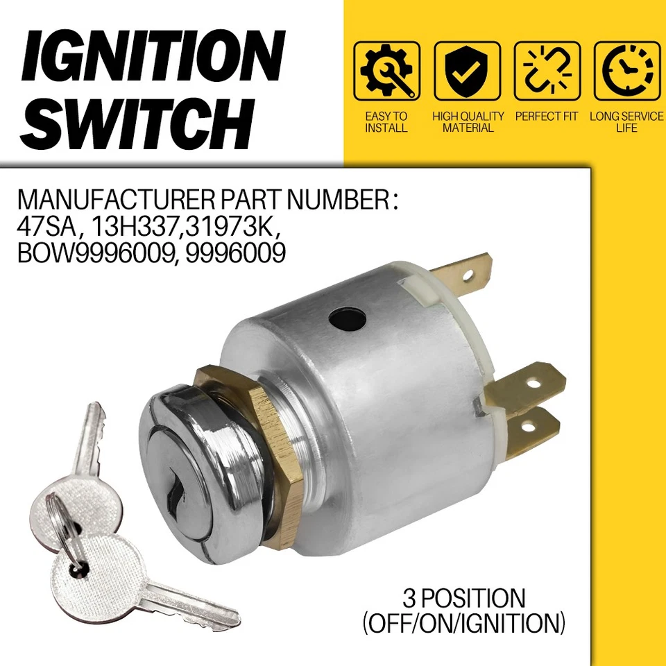 For Austin Morris Mini Minor Wolseley Hornet A99 Ignition Switch & Keys 13H337 - Image 1 of 4