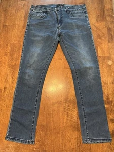 Kenneth Cole Men’s 34x30 Slim Fit Stretch Jeans - Picture 1 of 4