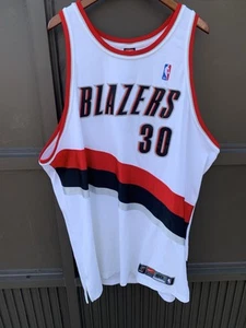 Portland Trail Blazers Jersey Mens 4XL White RASHEED WALLACE NBA Nike - Picture 1 of 8