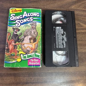 Disney's Sing Along Songs The Jungle Book The Bare Necessities VHS - Picture 1 of 11