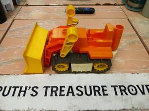 Fisher Price #329 1979 Husky Helpers Bull Dozer Loader leer - Imagen 1 de 5