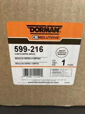 HVAC Control Module Dorman 599-216 fits 07-11 Nissan Versa - Image 1 of 2