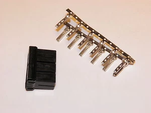 1 Harley 12X BLACK OEM Amp/Tyco Multi-lock .070 MALE connector - Bild 1 von 6