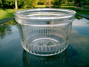 ANCHOR HOCKING LOGO BOWL WITH RIM USA 12, 16 OZ. OR .5 L NICE REPLACEMENT - Picture 1 of 10