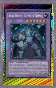 Aigue-Marine, Chevalier-Gemmes HA05-FR020 Terre Aqua Fusion Effet Niveau 6 YGO - Picture 1 of 1