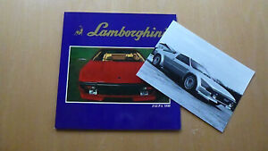 Prospekt Lamborghini Jalpa 3500 aus Sammlung NEU+ Foto