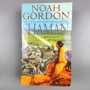 Shaman by Noah Gordon Paperback Book Historical Fiction Novel – Fast Shipping - Picture 1 of 9