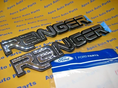 Ford Ranger Left and Right Fender Door Emblems 1999-2005 OEM Genuine Factory 2 Foto 1 de 4