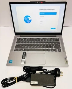 LENOVO IDEAPAD SLIM 314IAN8 WITH INTEL R N100 800MHG CPU/4GB RAM/128GB - Picture 1 of 8