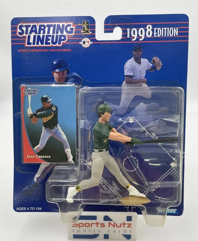 Jose Canseco MLB Action Figure Kenner Toy 1998 Edition Sealed Cover