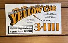 Vintage 1930S Yellow Cab Co. & Hertz Advertising Blotter Unused Great Graphics