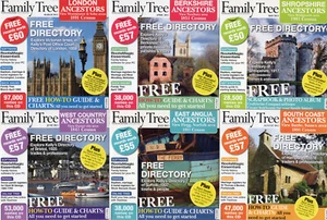 6 FAMILY TREE MAGAZINE GENEALOGY CDs (SET 2) - Picture 1 of 1