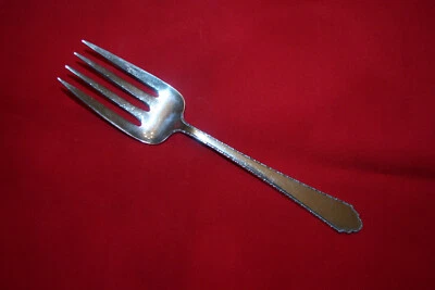 Tenedor de carne fría Lunt Sterling WILLIAM AND MARY 7 3/8" 50,5 gramos sin monograma Foto 1 de 4