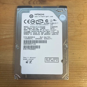 Hitachi 120GB 5400RPM Laptop Hard Drive 2.5" HDD HTS541612J9SA00 [0A53016] SATA - Picture 1 of 4