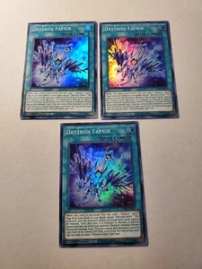 Yugioh - Drytron Fafnir GEIM-EN031 Casi Nuevo 1a Edición Súper Raro x3 - Imagen 1 de 1