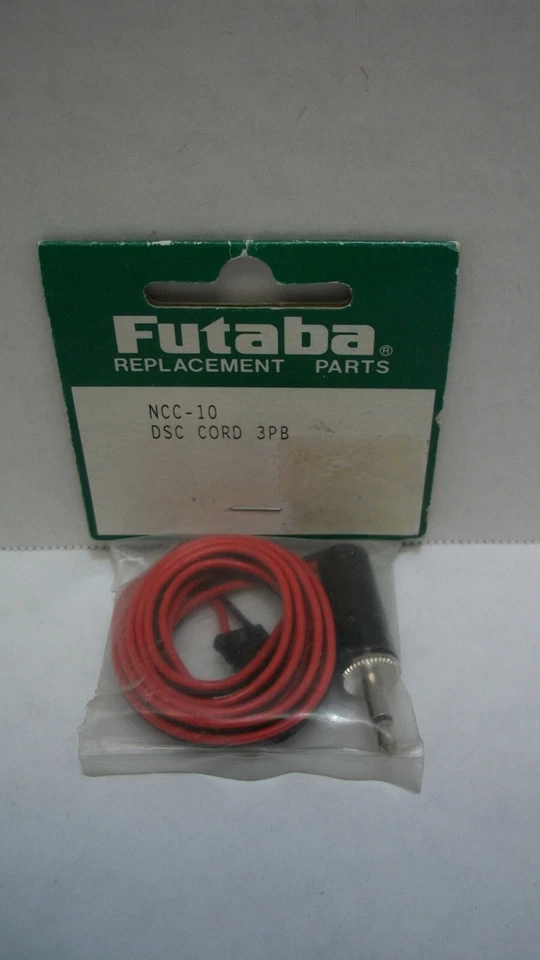 Cabo DSC Vintage Futaba NCC-10 para 3PB NOVO NA CAIXA - Imagem 1 de 1