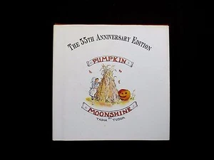 Pumpkin Moonshine ~ Tasha Tudor ~ 1993 Limited Leather Ed. Hand Signed Book - Imagen 1 de 8