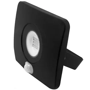 Outdoor Slim 30W LED Floodlight PIR Motion Sensor Security IP65 Waterproof Light - Picture 1 of 12